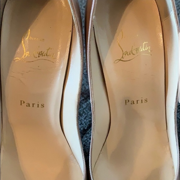 Christian Louboutin Lady Peep Patent shoes - Picture 4 of 8